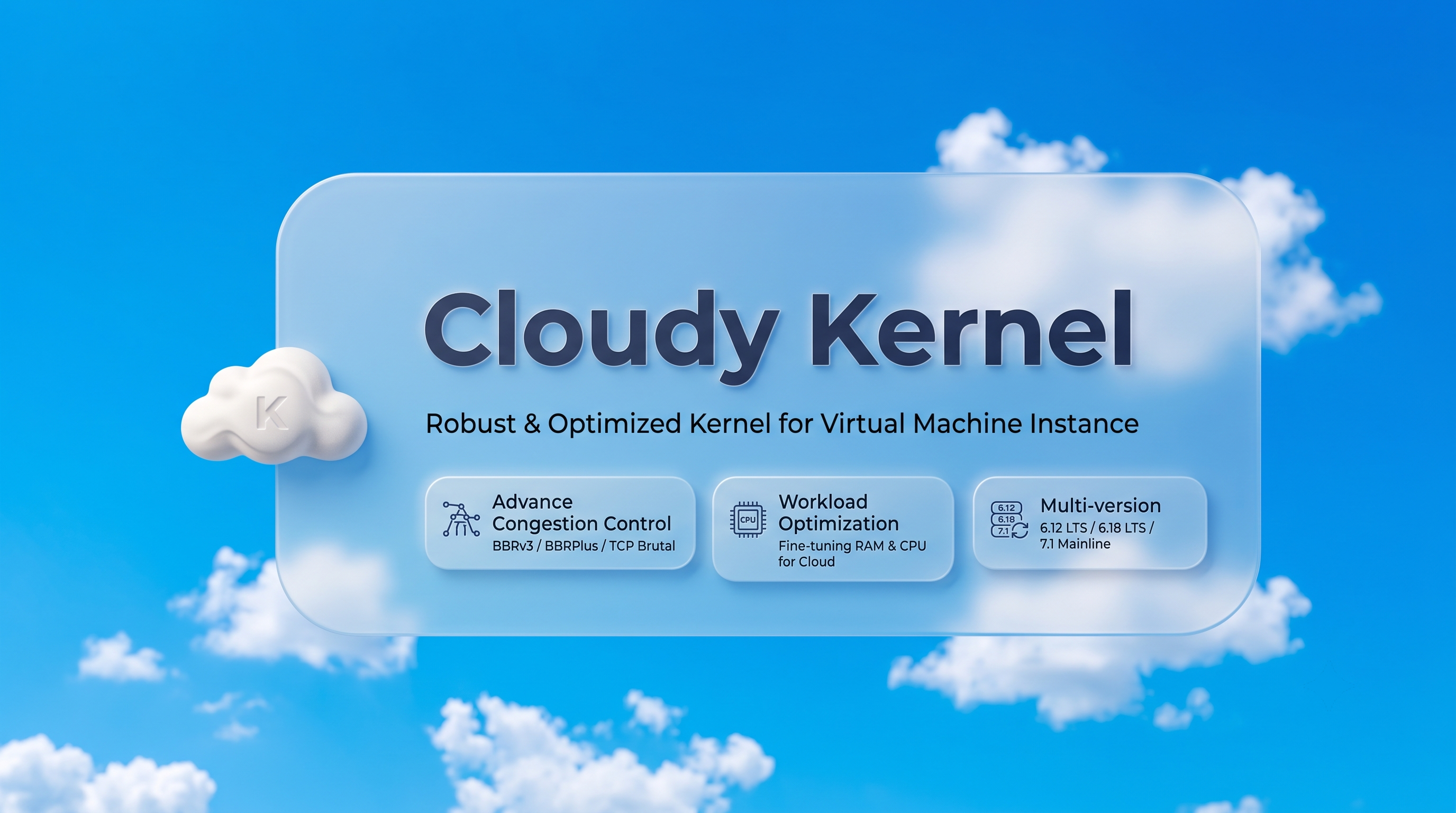 Cloudy Kernel Banner