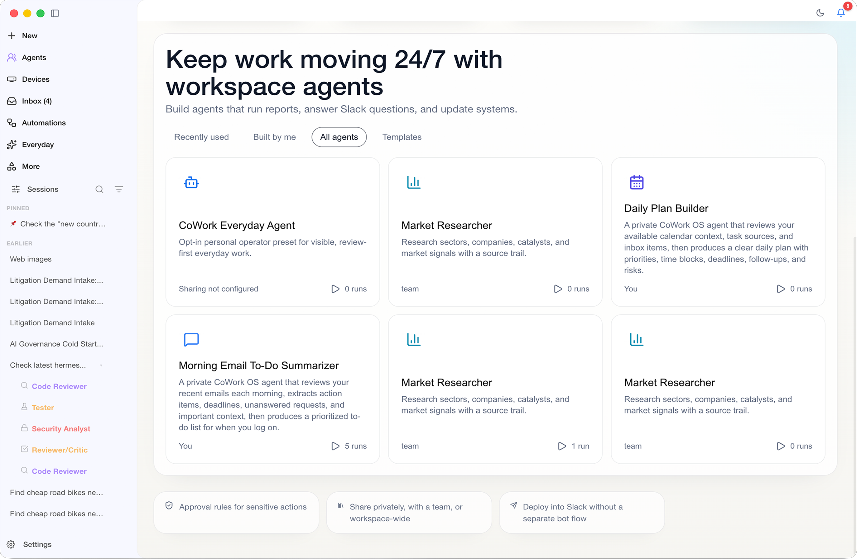 Agents Hub
