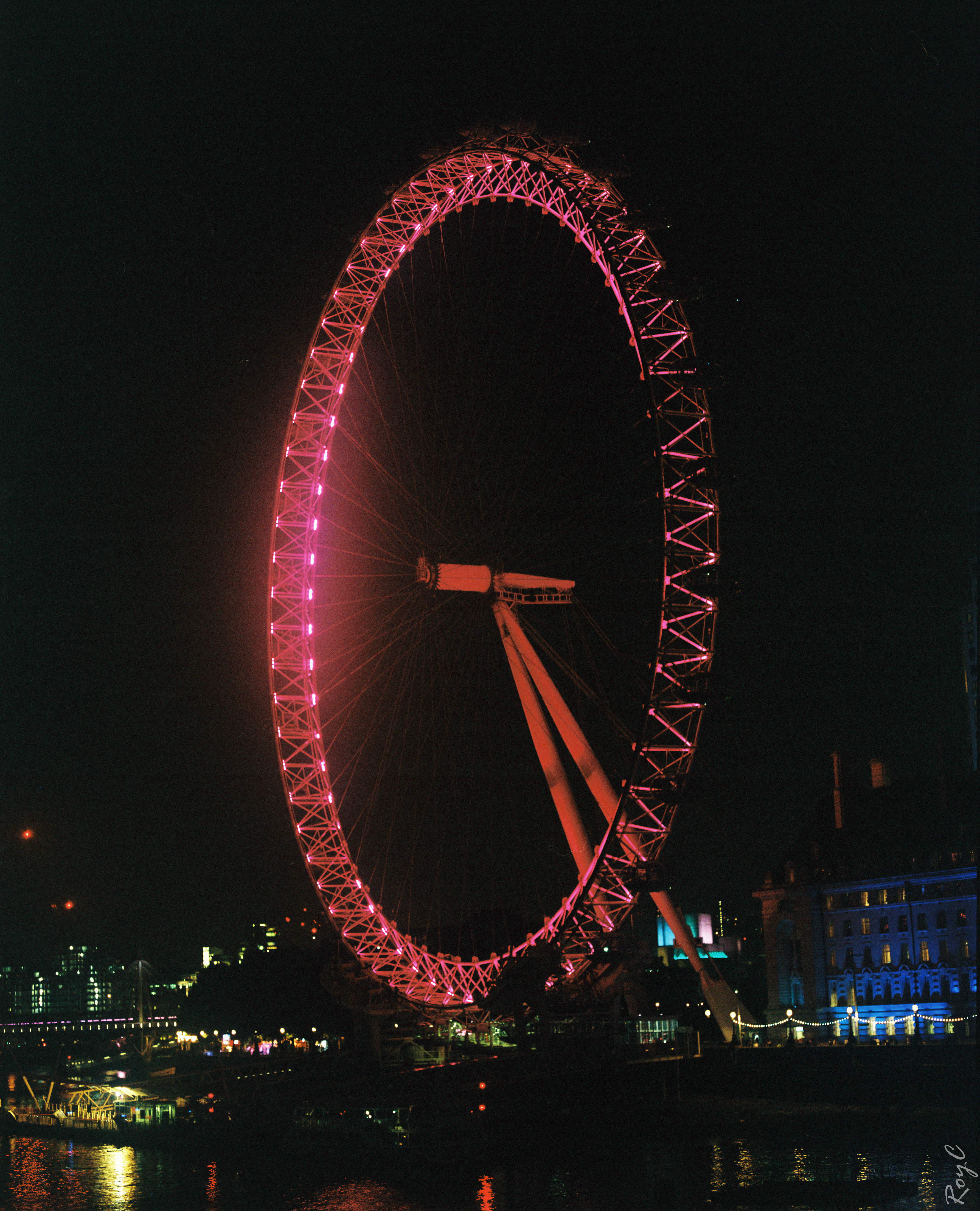 London Eye, Night