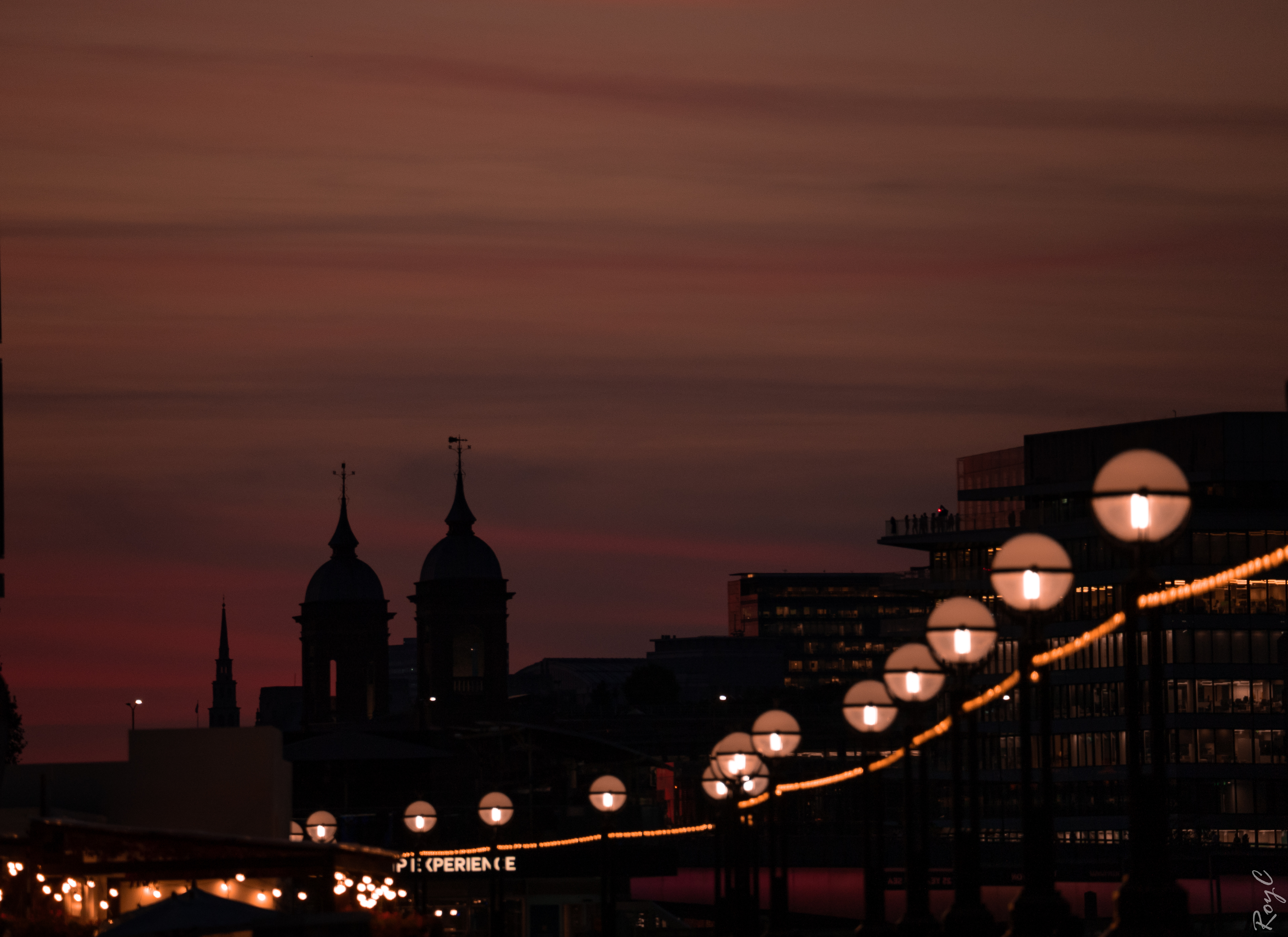 London Bridge City Sunset