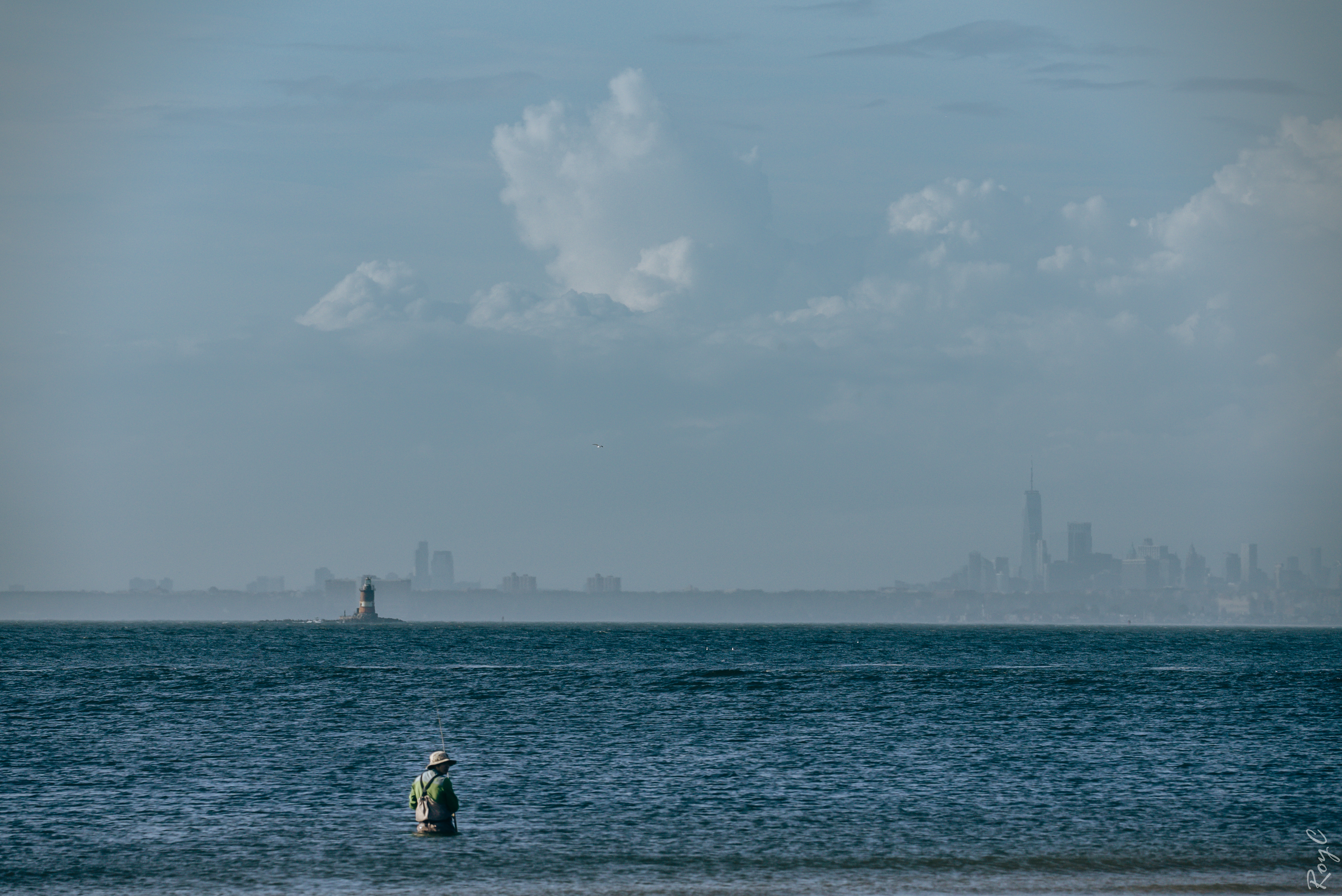 Fisherman off the City