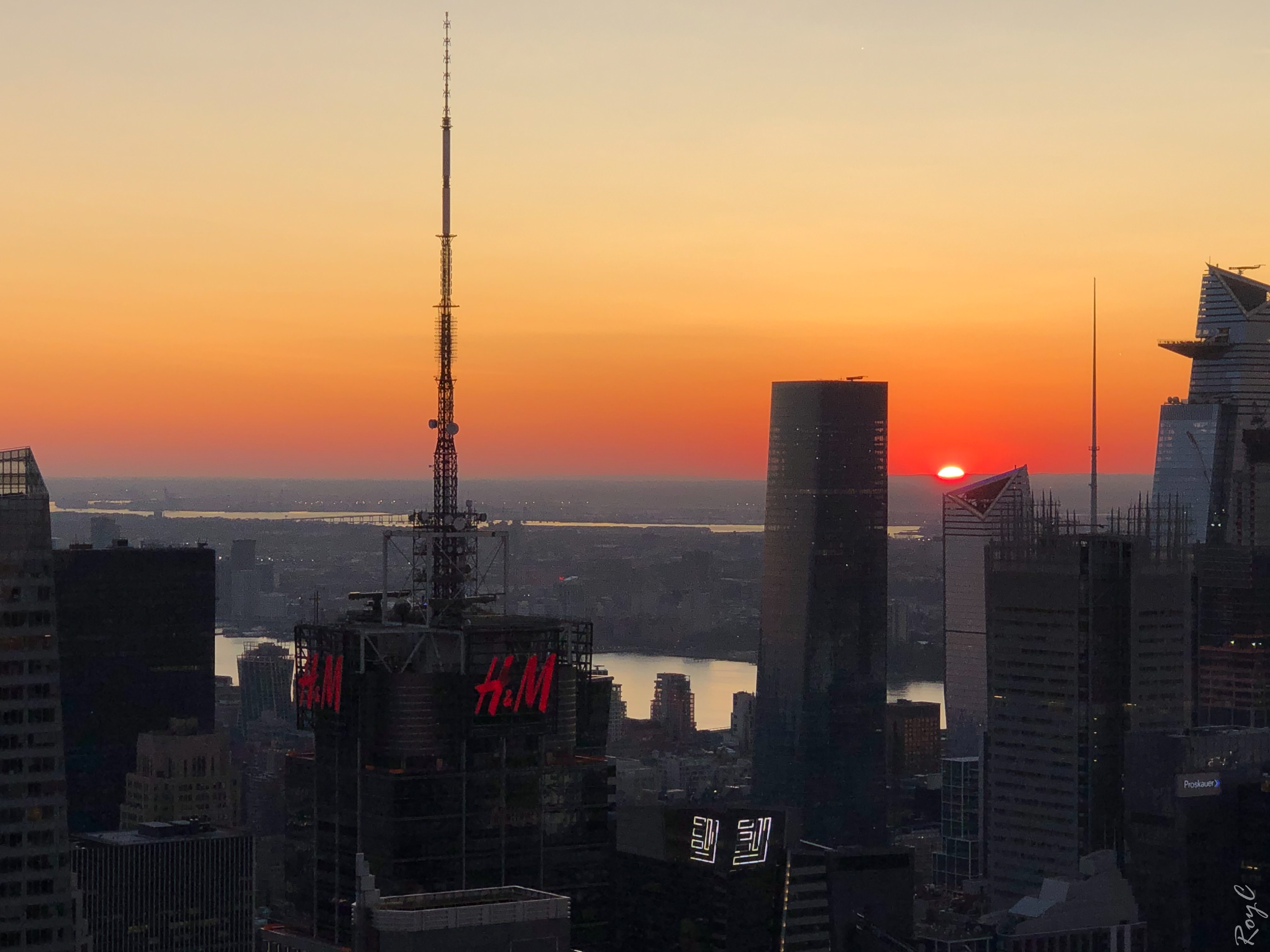 Manhattan in Sunset 2