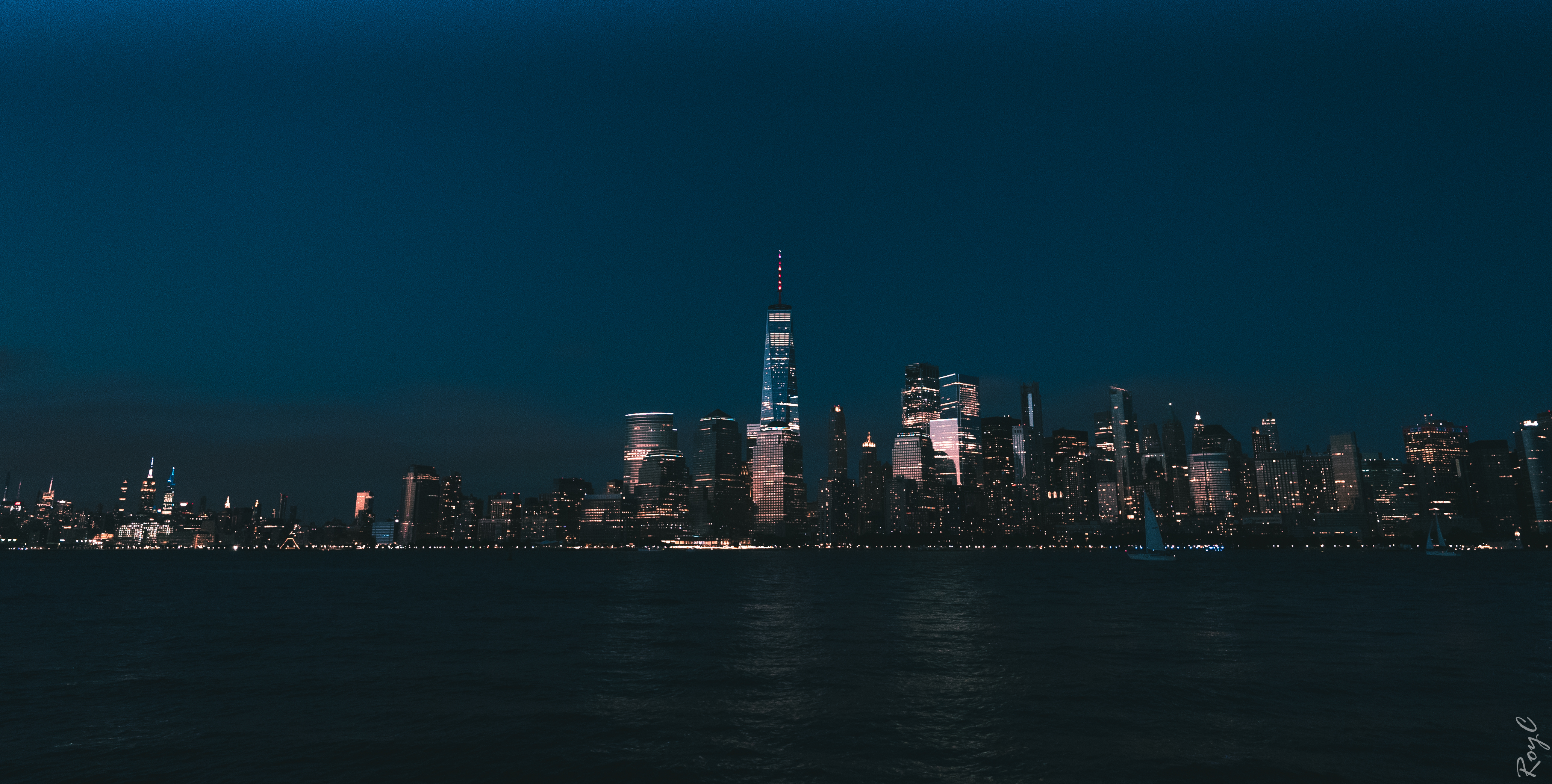 Skyline of Manhattan Night 4