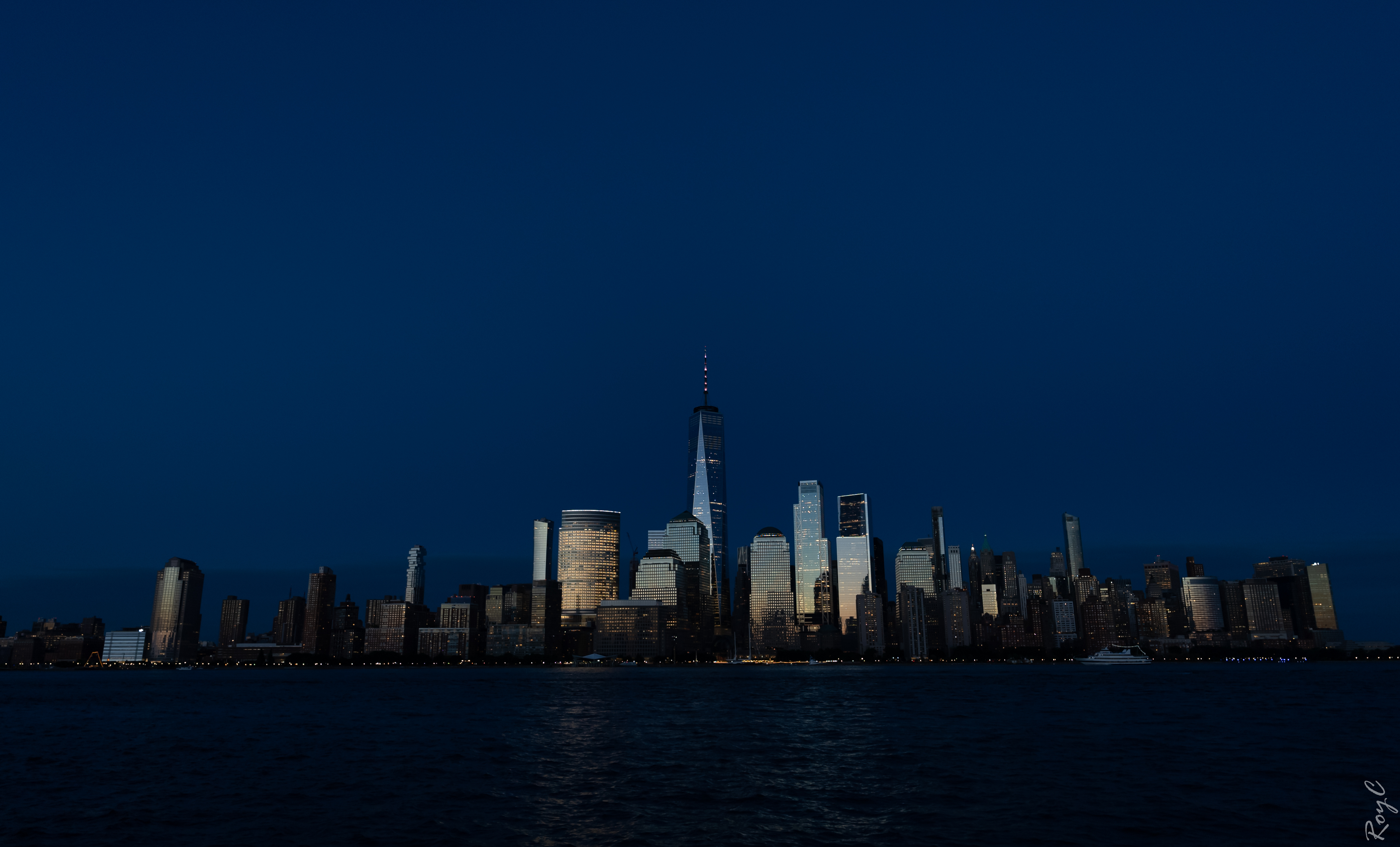 Skyline of Manhattan Night 5