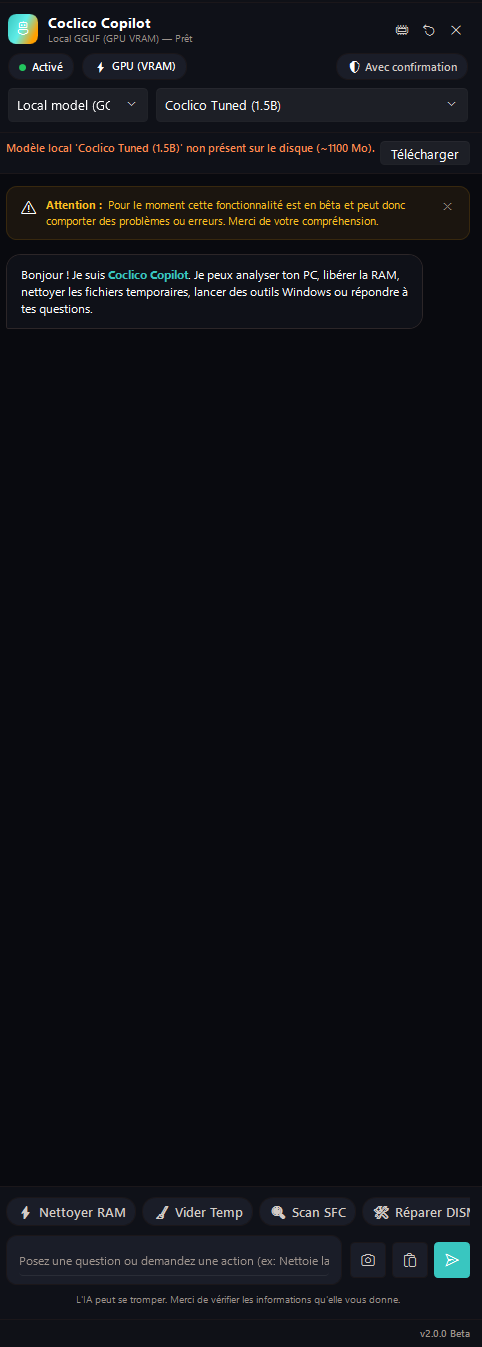 Local AI assistant