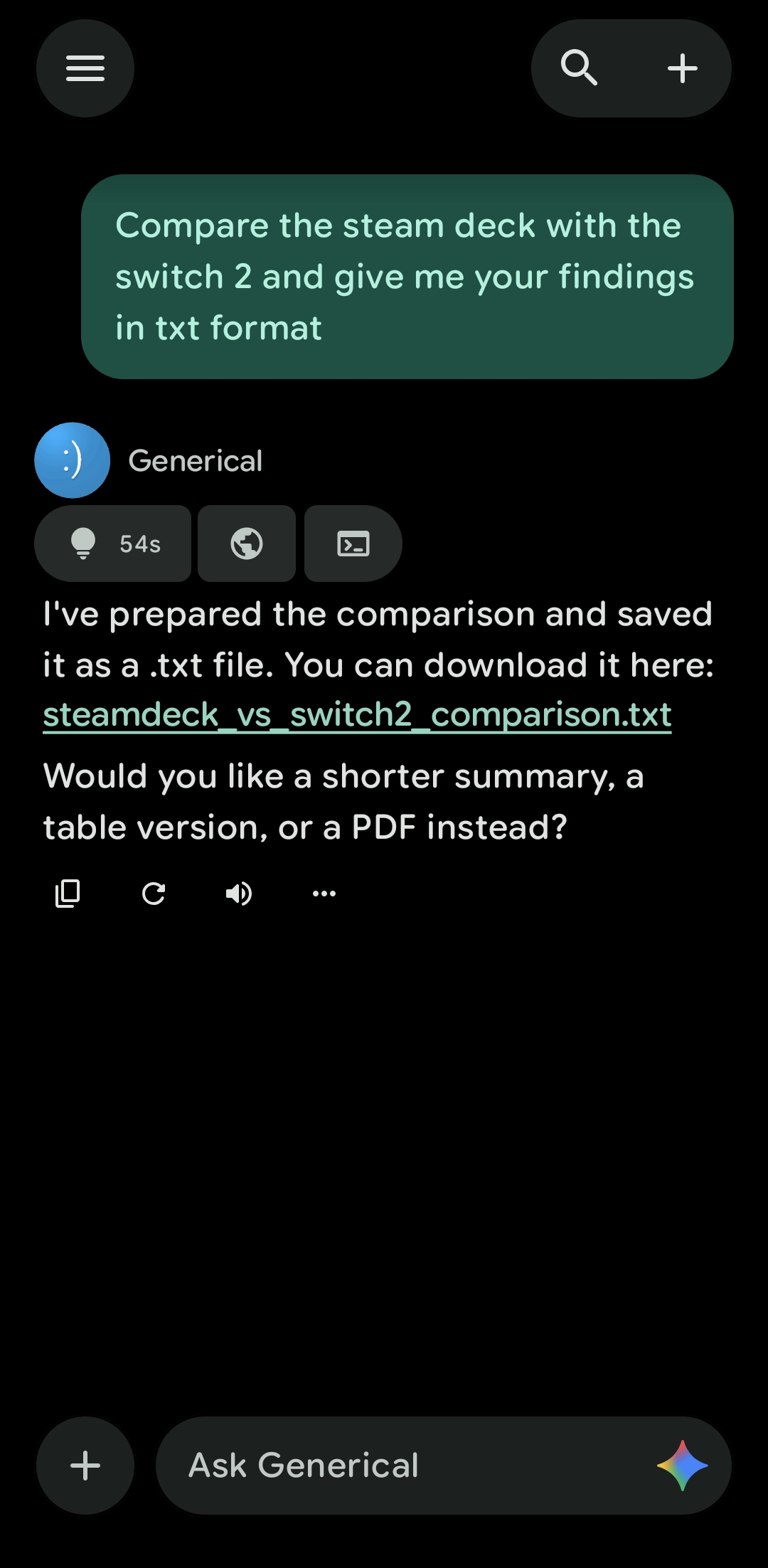 Chat Interface