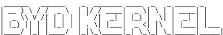 BYD_KERNEL Logo
