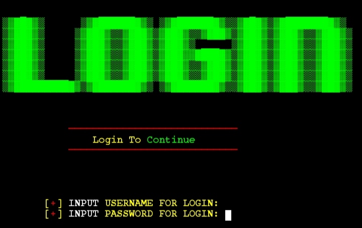 login