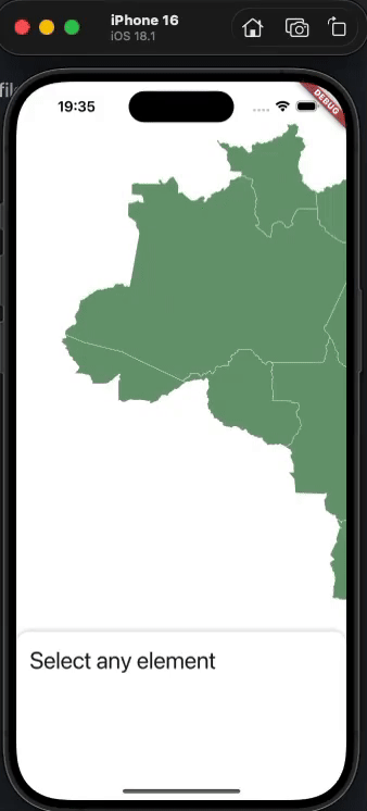 teaser showing the app working on iOS with SVG image.