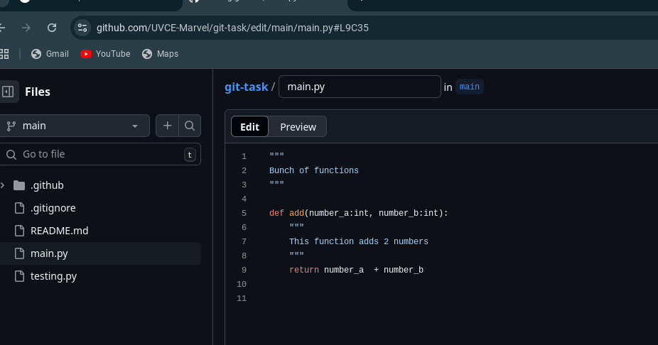 GitHub task 1 image