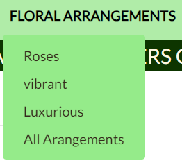 Navbar Floral Arrangements