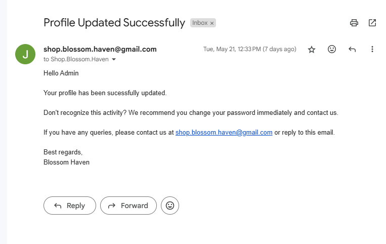 Change shipping email image