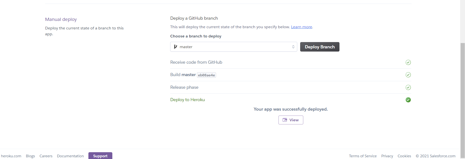 Heroku deployment