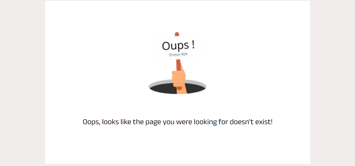 404 page