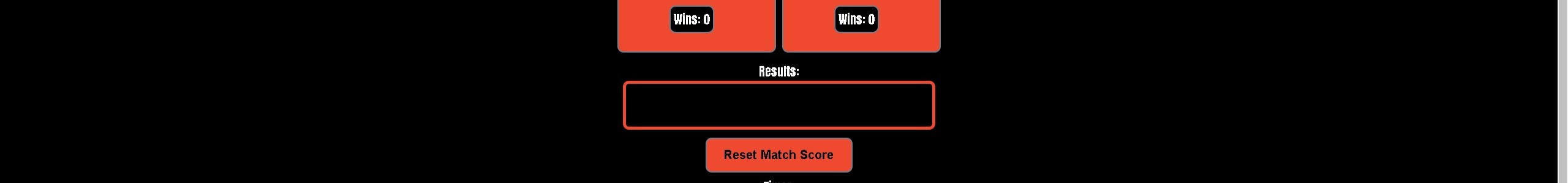 picture of reset match score button