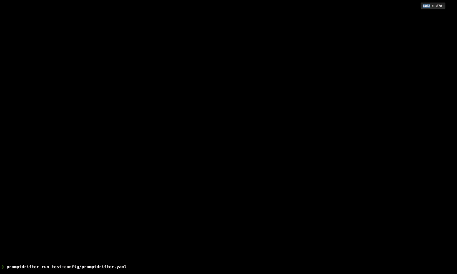 PromptDrifter Demo