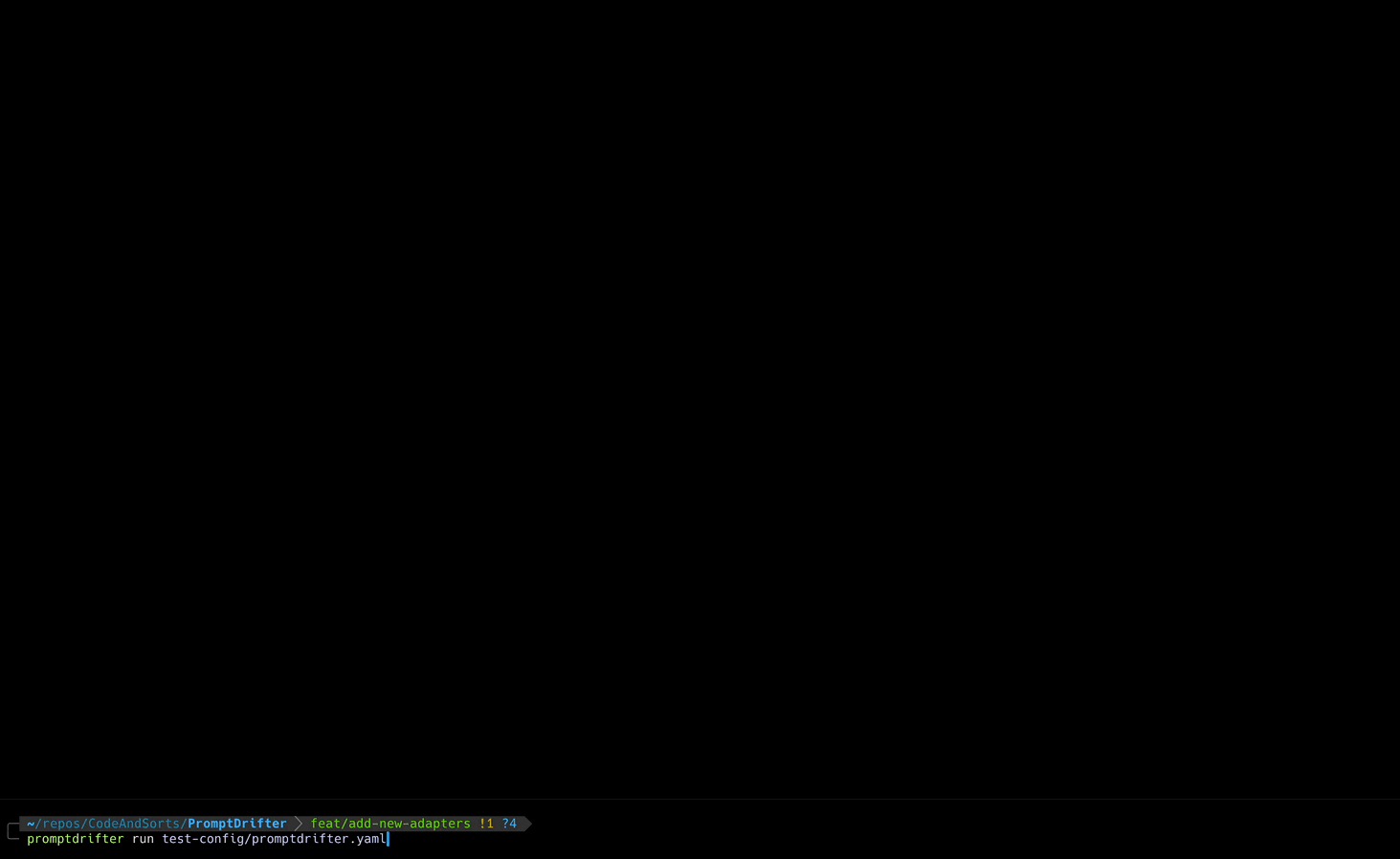 PromptDrifter Demo