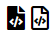 Font Awesome Code File Icons
