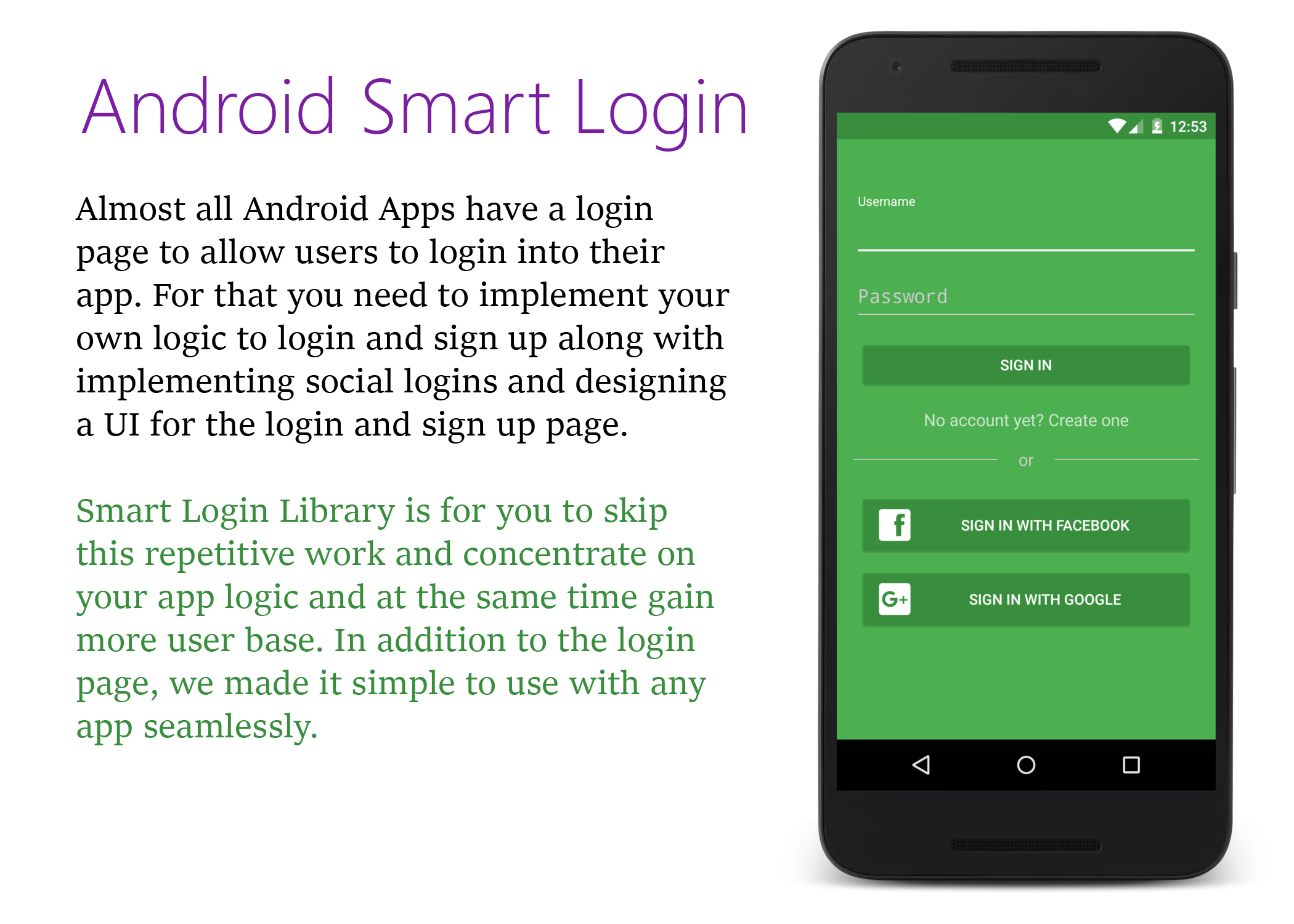 Material Design Signup Screen in Android Studio 