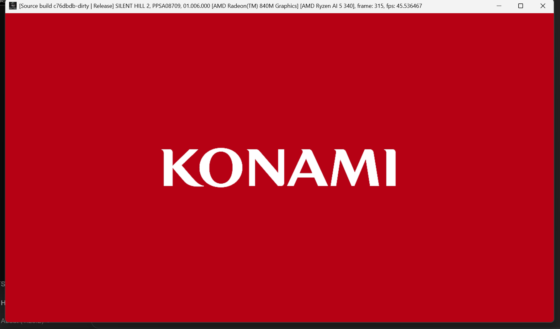 KONAMI splash on KytyPlus