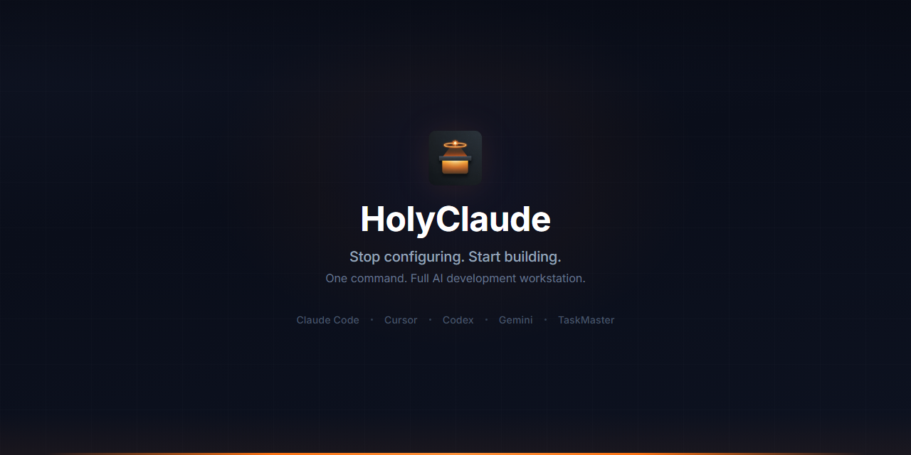HolyClaude Dashboard