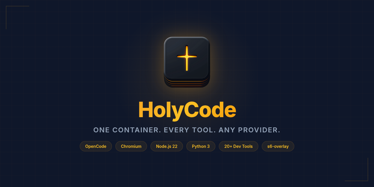 HolyCode Banner