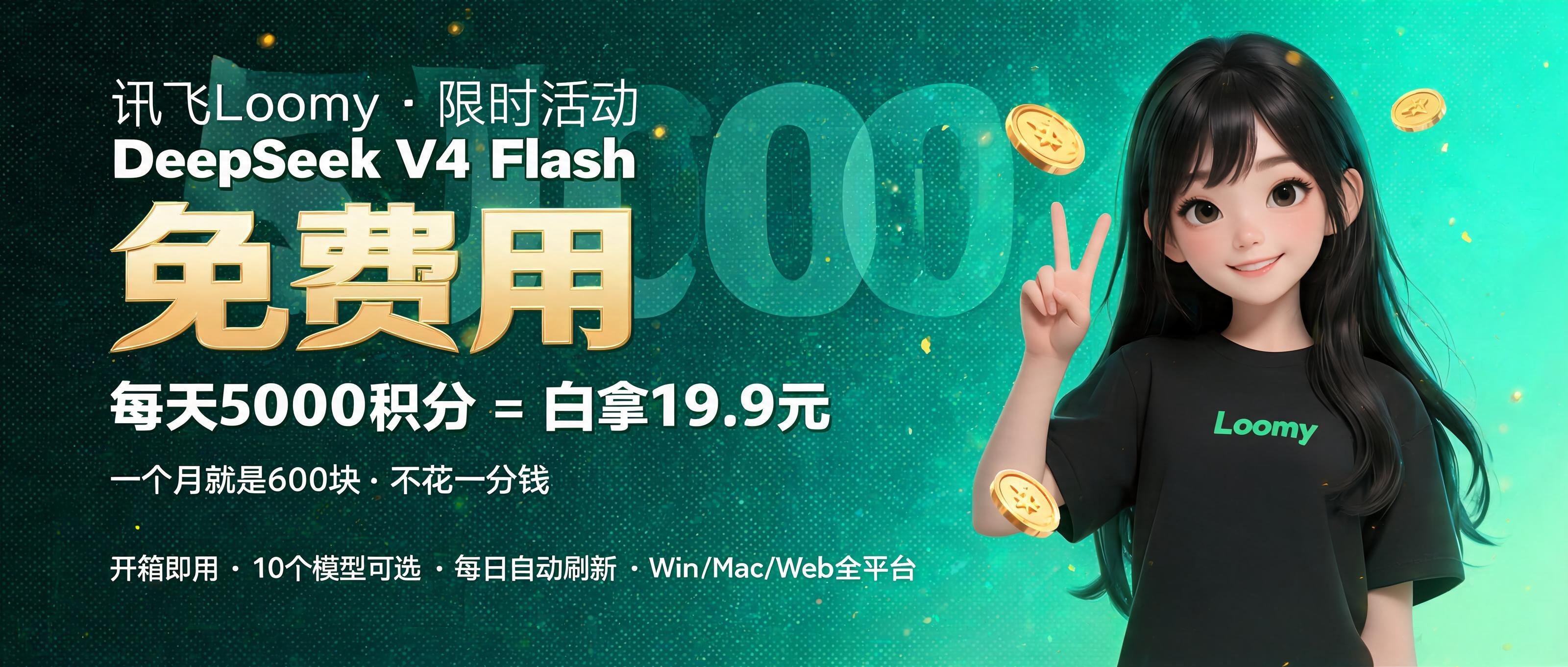 02-分享一个免费用DeepSeek V4 Flash的方法