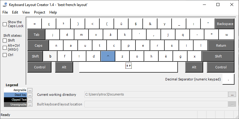 the nautcp layout