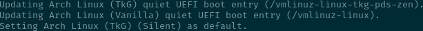 UEFI Updater Screenshot