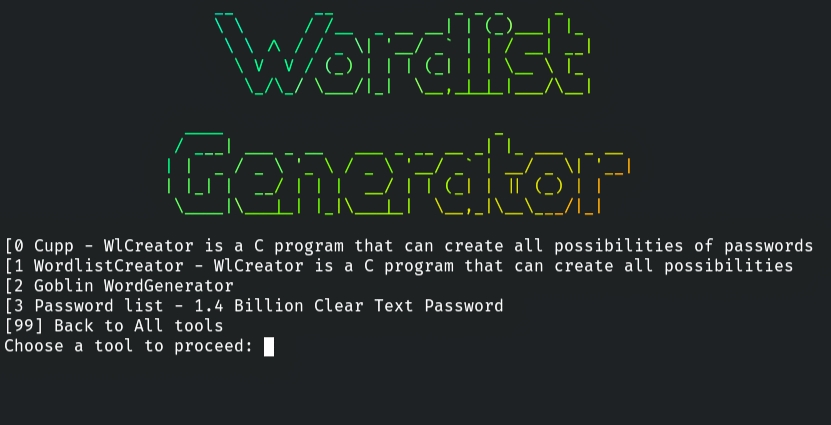 Wordlist Generator