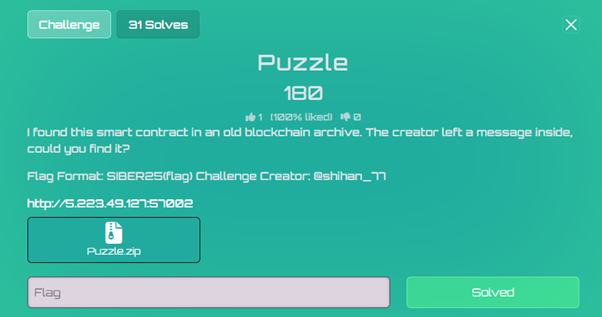 Puzzle Challenge