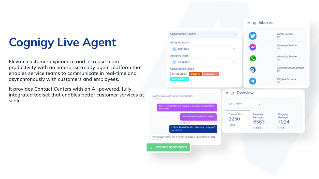 Cognigy Live Agent banner