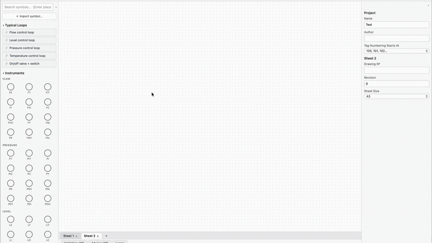 IPD Studio — drawing a P&ID and running it as an HMI
