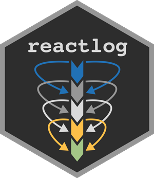 Logo for reactlog