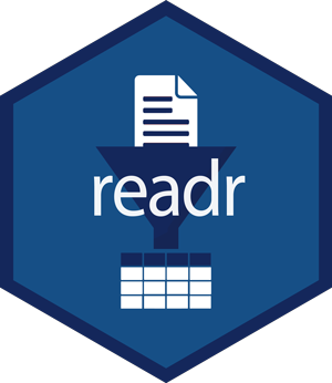 Logo for readr