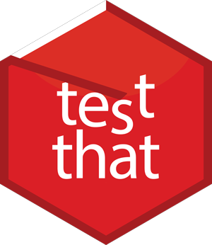 Logo for testthat