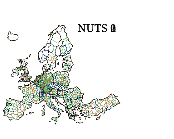 Figure: NUTS levels (Eurostat)