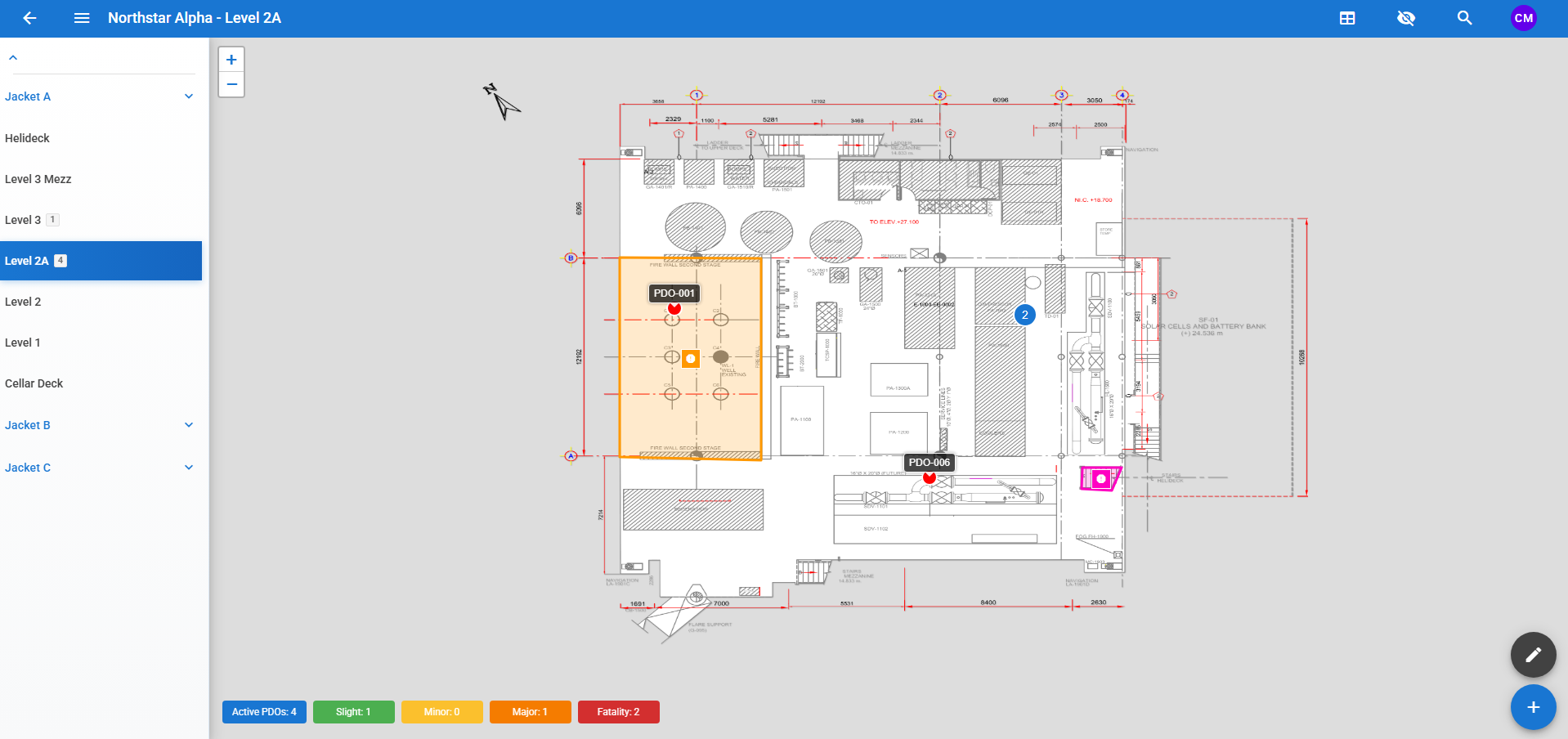 Floor Plan Dashboard