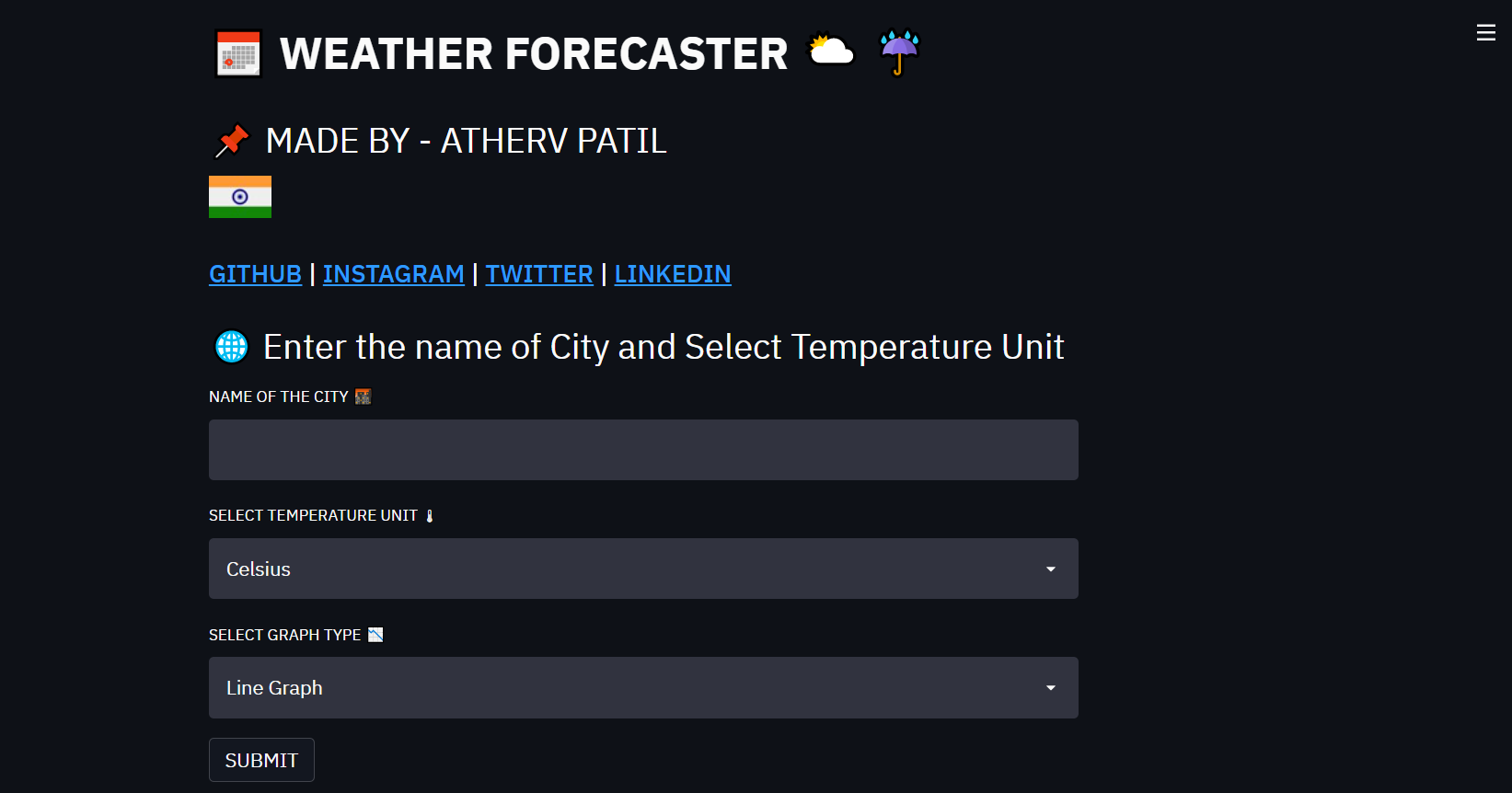 GitHub ColonelAVP/WeatherApp Created a Web Based Application that