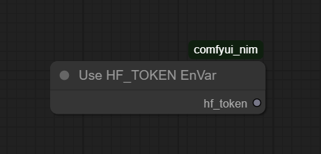 HF_TOKEN Node