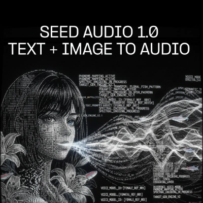 Seed Audio 1.0: Text + Image to Audio workflow preview