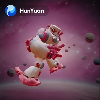 Hunyuan 3D Image-to-3D workflow preview