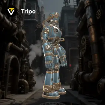 Tripo Multi-view Model Generation workflow preview