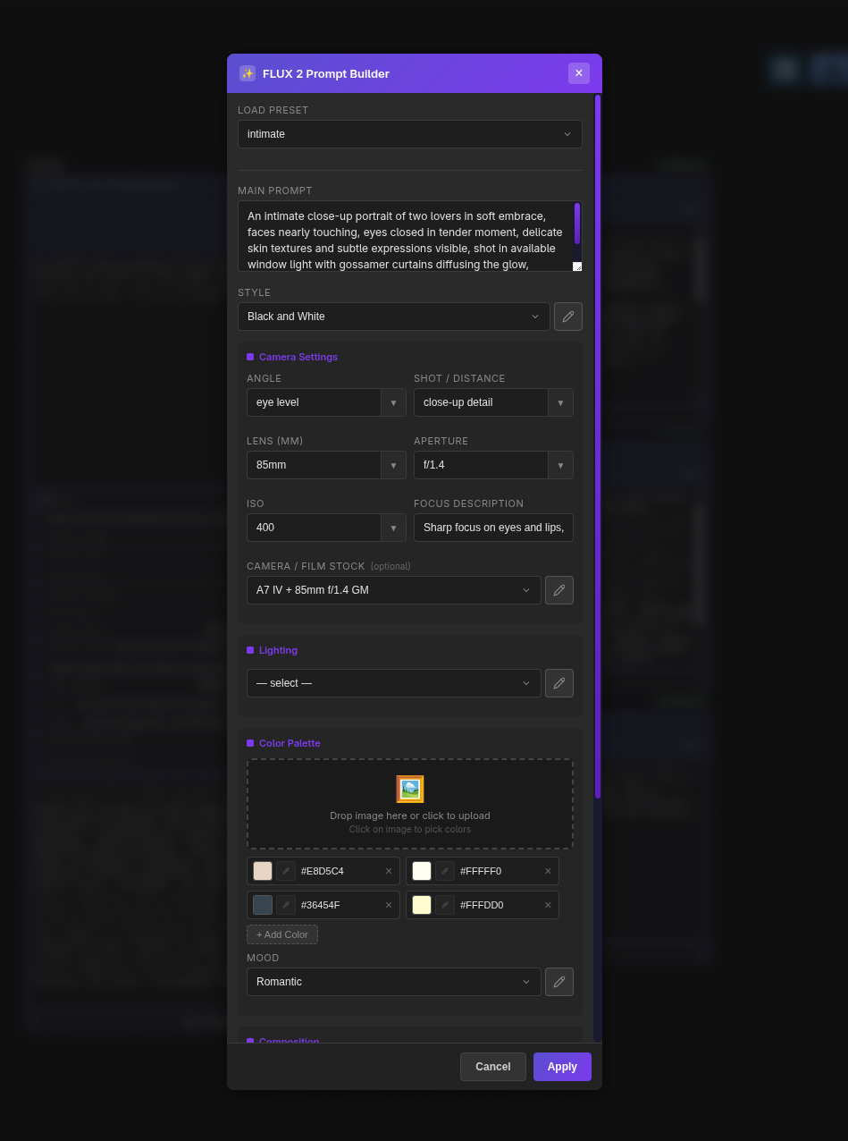 FLUX 2 Prompt Builder