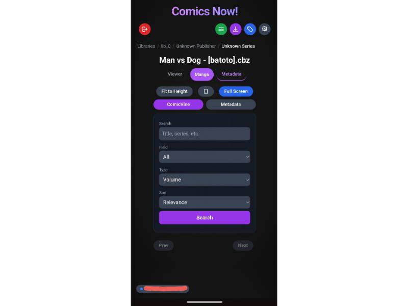 Reader Controls