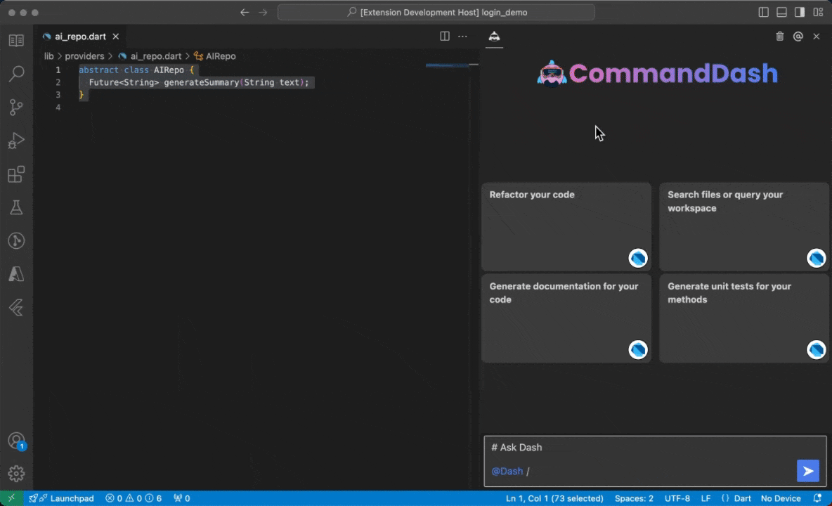 Chat with Gemini inside VSCODE