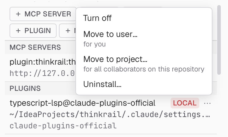 Claude Code capability scope actions