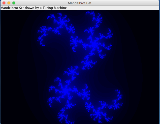Clicked on another Point on the Edge of Mandelbrot Set: The Julia Set