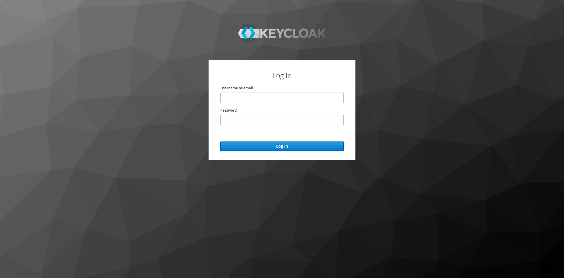 KeycloakLogin