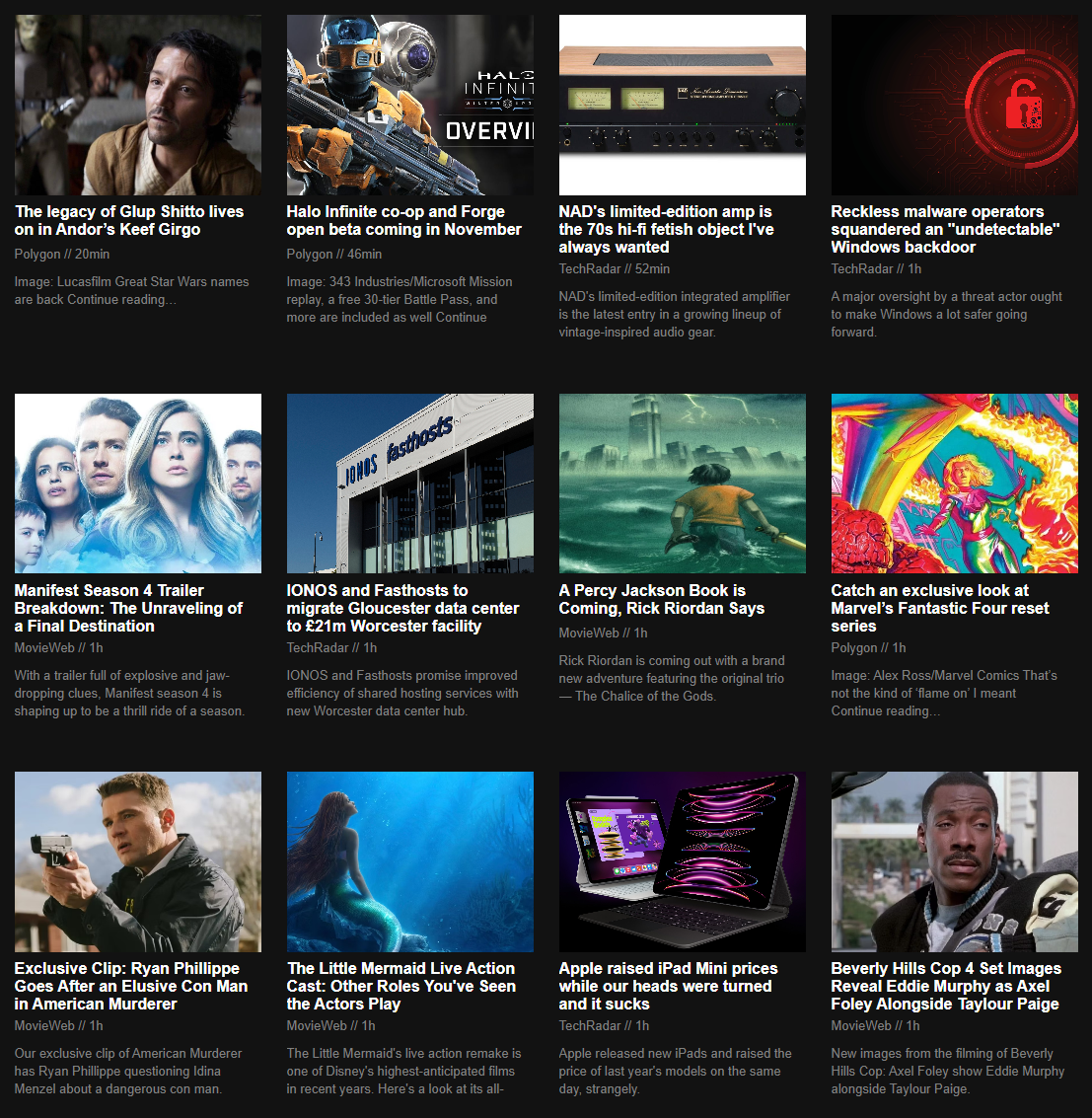 Articles Screenshot